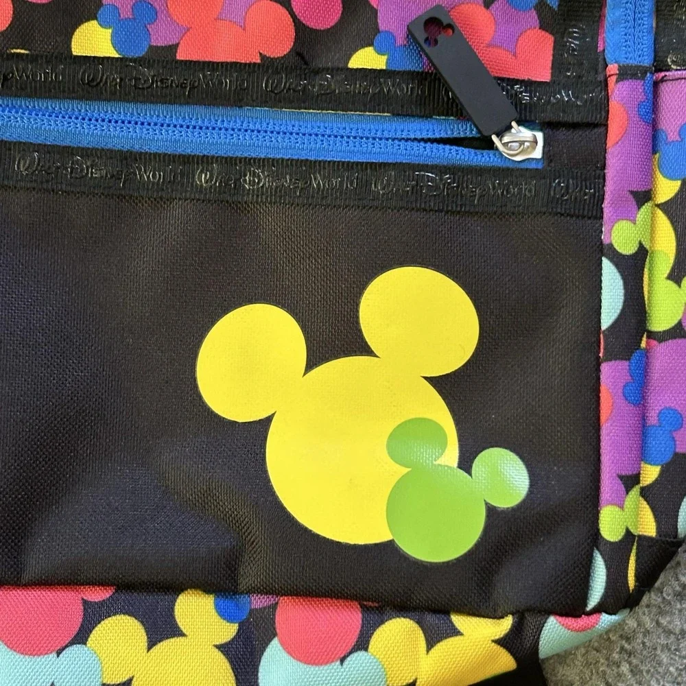 Disney Parks Backpack Multicolor Mickey Mouse Girls Laptop Daypack School